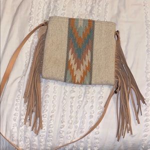 Fringe purse